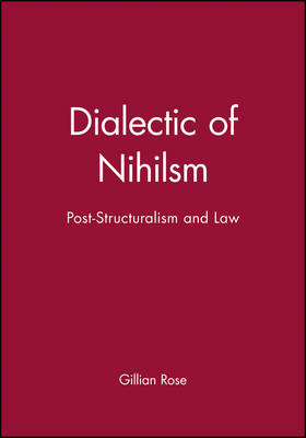 Book cover for Dialectic of Nihilsm