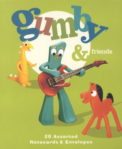 Book cover for Gumby and Friends: Notecards