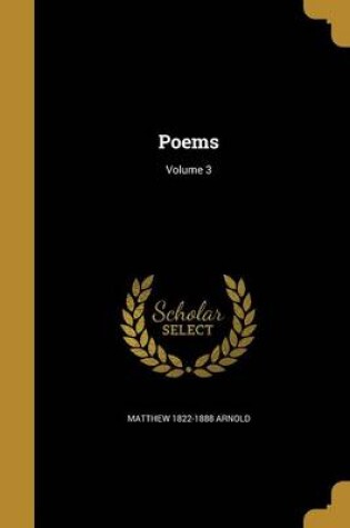 Cover of Poems; Volume 3