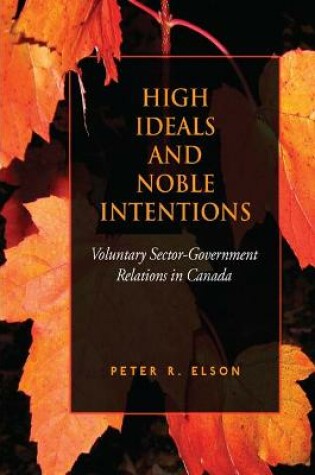 Cover of High Ideals and Noble Intentions