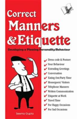 Book cover for Correct Manners and Etiquette