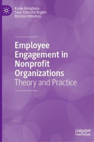 Cover of Employee Engagement in Nonprofit Organizations