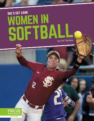 Book cover for Women in Softball