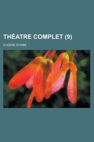 Cover of Theatre Complet (9 )