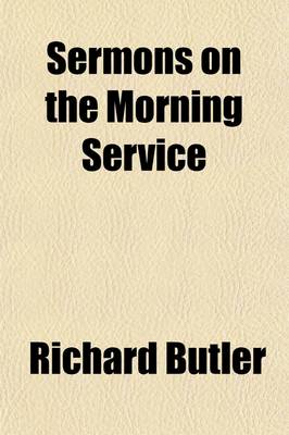 Book cover for Sermons on the Morning Service