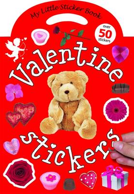 Book cover for My Little Sticker Book - Valentine