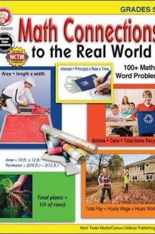 Cover of Math Connections to the Real World, Grades 5 - 8
