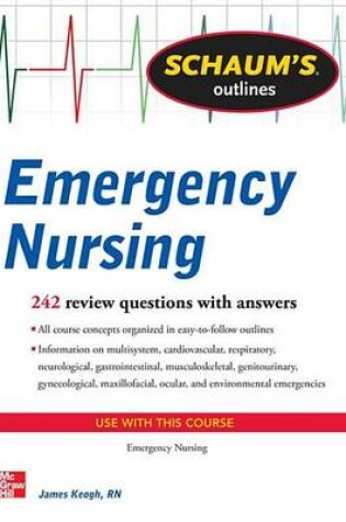 Cover of Schaum's Outline of Emergency Nursing