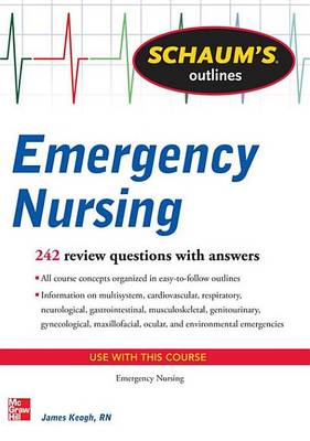 Cover of Schaum's Outline of Emergency Nursing