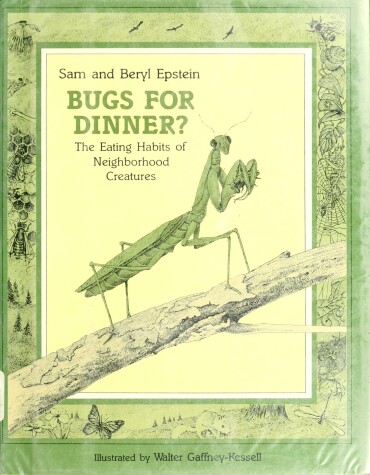 Book cover for Bugs for Dinner?