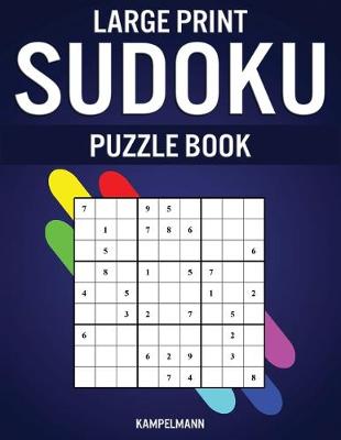 Book cover for Large Print Sudoku Puzzle Book