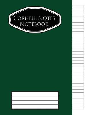 Book cover for cornell notes notebook