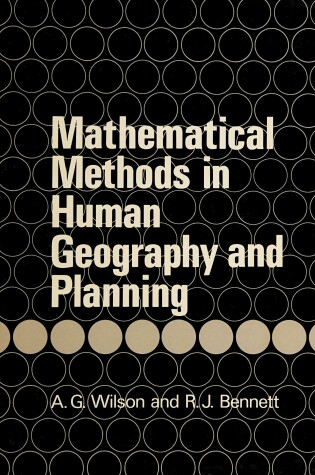 Cover of Mathematical Methods in Human Geography and Planning