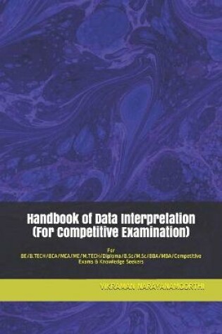 Cover of Handbook of Data Interpretation (For Competitive Examination)