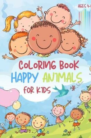 Cover of Coloring Book For Kids