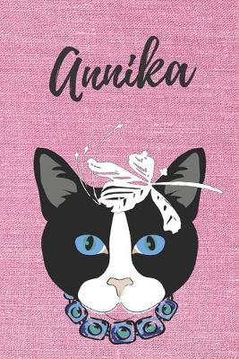 Book cover for Annika Katzen-Malbuch / Notizbuch / Tagebuch