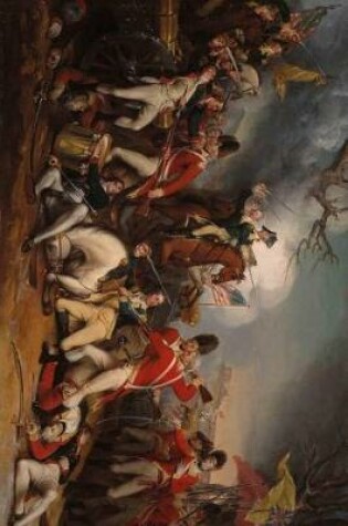 Cover of American Revolution The Death of General Mercer at the Battle of Princeton John Trumbull Painting Journal