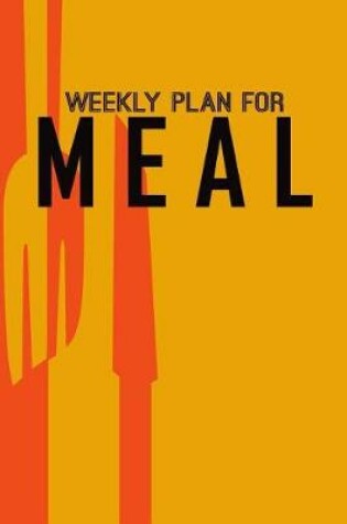 Cover of weekly plan for meal