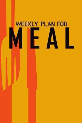 Book cover for weekly plan for meal