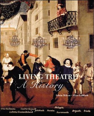 Book cover for Living Theatre: A History