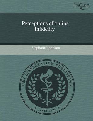 Book cover for Perceptions of Online Infidelity