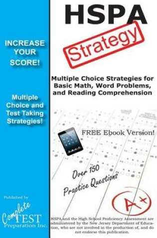 Cover of Hspa Strategy! Winning Multiple Choice Strategies for the High School Proficiency Assessment