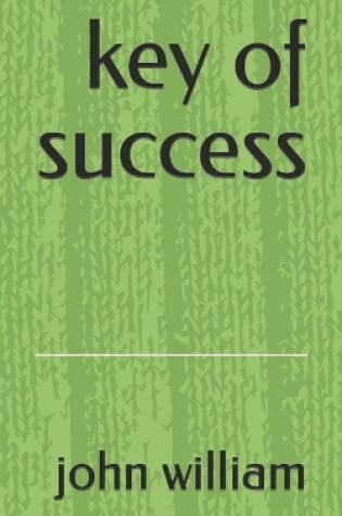 Cover of key of success