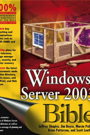 Cover of Windows.NET Server Bible