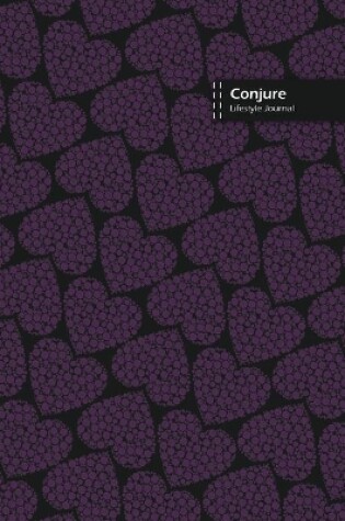 Cover of Conjure Lifestyle Journal, Wide Ruled Write-in Dotted Lines, (A5) 6 x 9 Inch, Notebook, 288 pages (144 shts) (Purple)