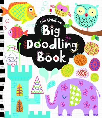 Book cover for The Usborne Big Doodling Book