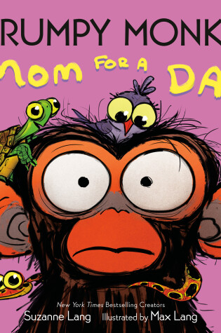 Cover of Grumpy Monkey Mom for a Day