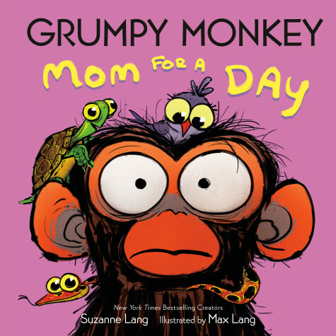 Cover of Grumpy Monkey Mom for a Day