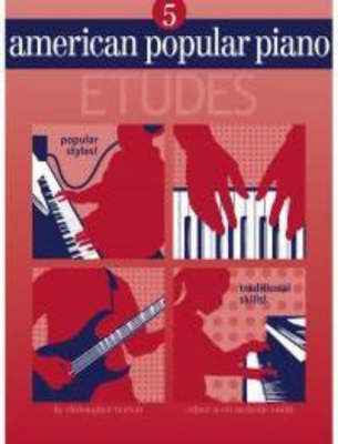 Book cover for American Popular Piano Etudes 5