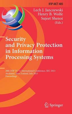 Book cover for Security and Privacy Protection in Information Processing Systems