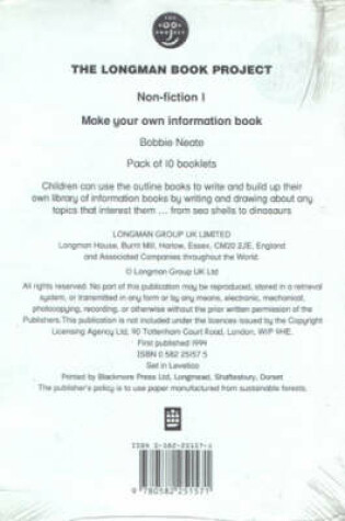 Cover of Make Your Own Information Book