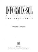 Book cover for Informix S. Q. L.