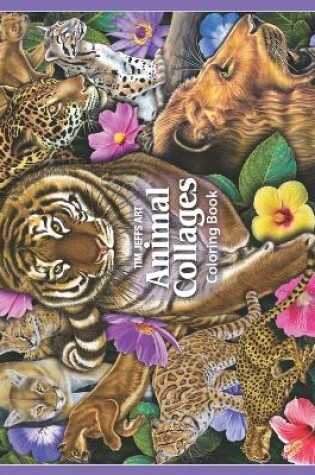 Cover of Animal Collages Coloring Book