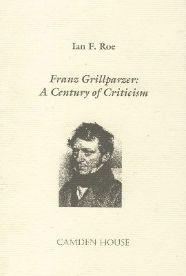 Book cover for Franz Grillparzer