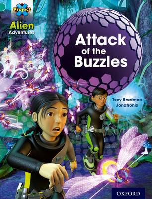 Cover of Project X: Alien Adventures: Turquoise: Attack of the Buzzles