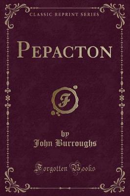 Book cover for Pepacton (Classic Reprint)