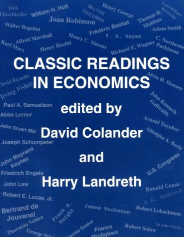 Book cover for Economics (Classic Readings)