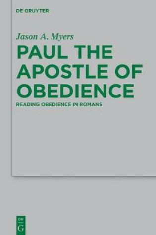 Cover of Paul the Apostle of Obedience