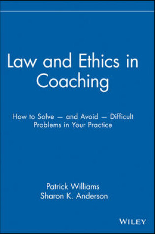 Cover of Law and Ethics in Coaching