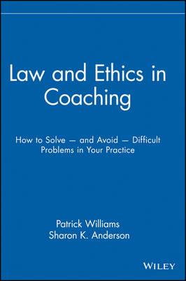 Book cover for Law and Ethics in Coaching