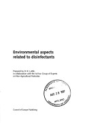 Book cover for Environmental Aspects Related to Disinfectants