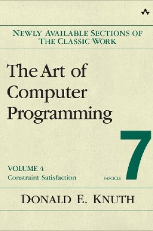 Cover of Art of Computer Programming, Volume 4, Fascicle 7, The