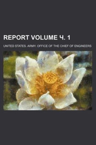 Cover of Report Volume . 1