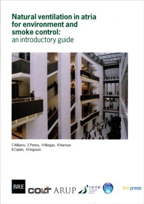 Book cover for Natural Ventilation in Atria for Environmental and Smoke Control