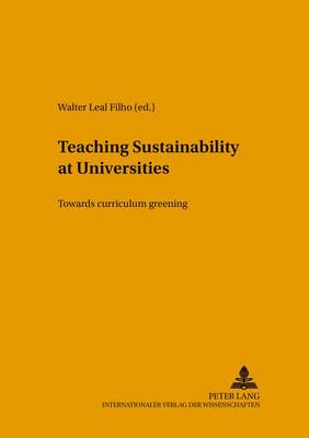 Cover of Teaching Sustainability at Universities