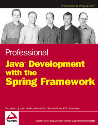 Cover of Professional Java Development with the Spring Framework